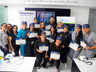 AILMED continúa sumando excelencia profesional en la medicina fotónica venezolana: médicos dominan el láser CO2 en curso intensivo
